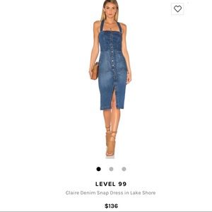 level 99 denim dress